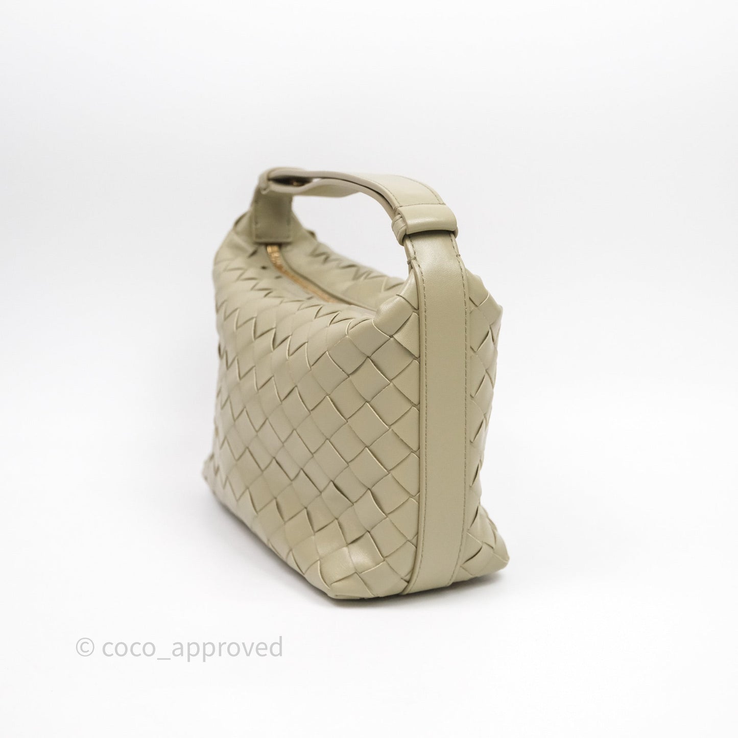 Bottega Veneta Wallace Bag Intrecciato Olive Green