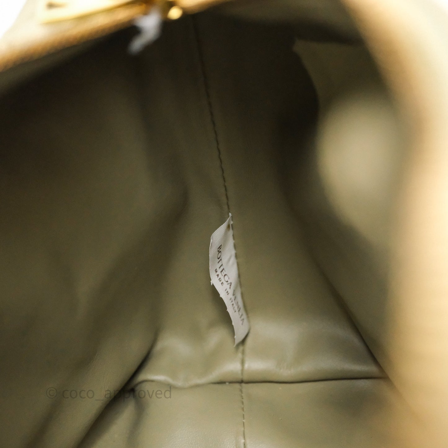 Bottega Veneta Wallace Bag Intrecciato Olive Green
