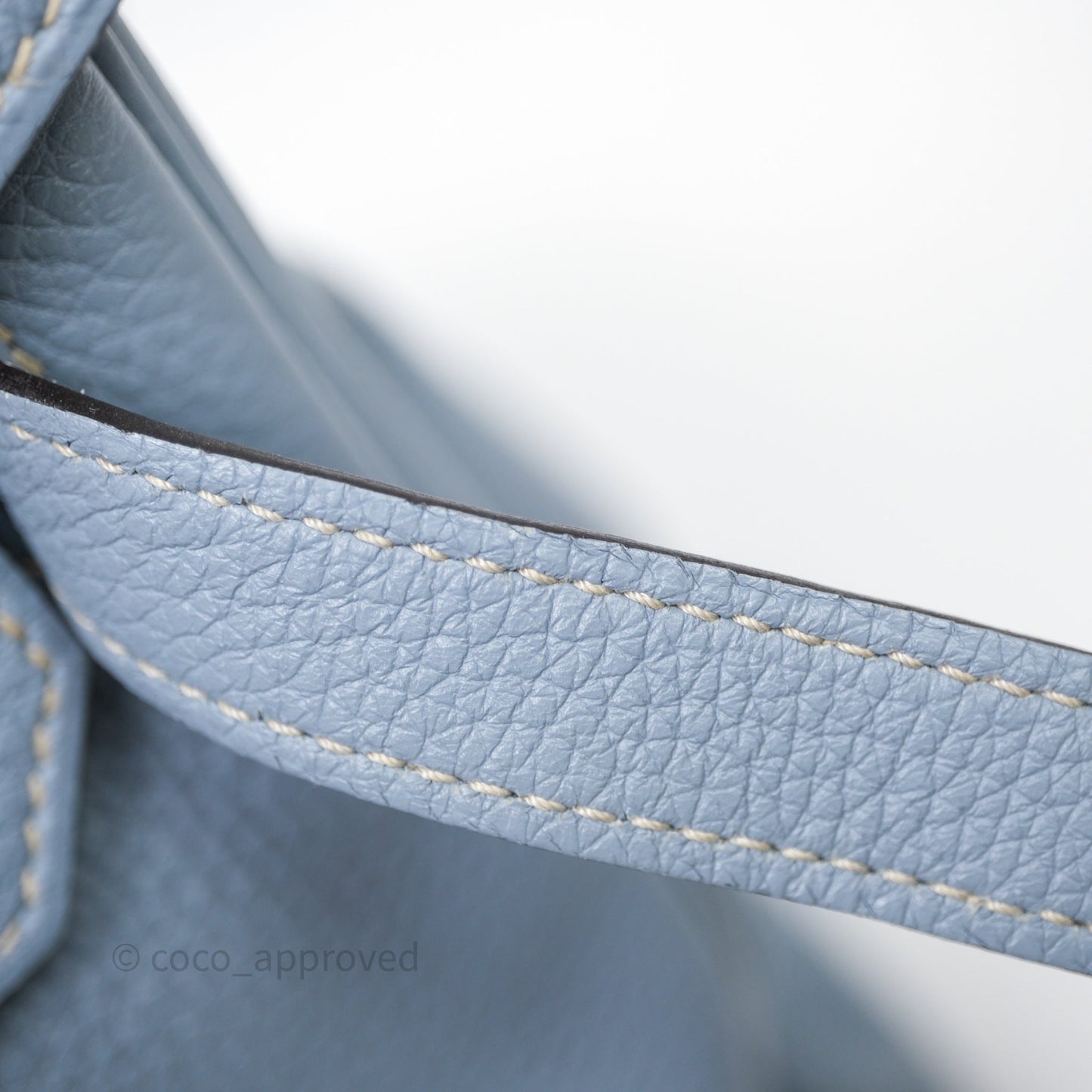 Hermès Birkin 35 Blue Ciel Togo Palladium Hardware