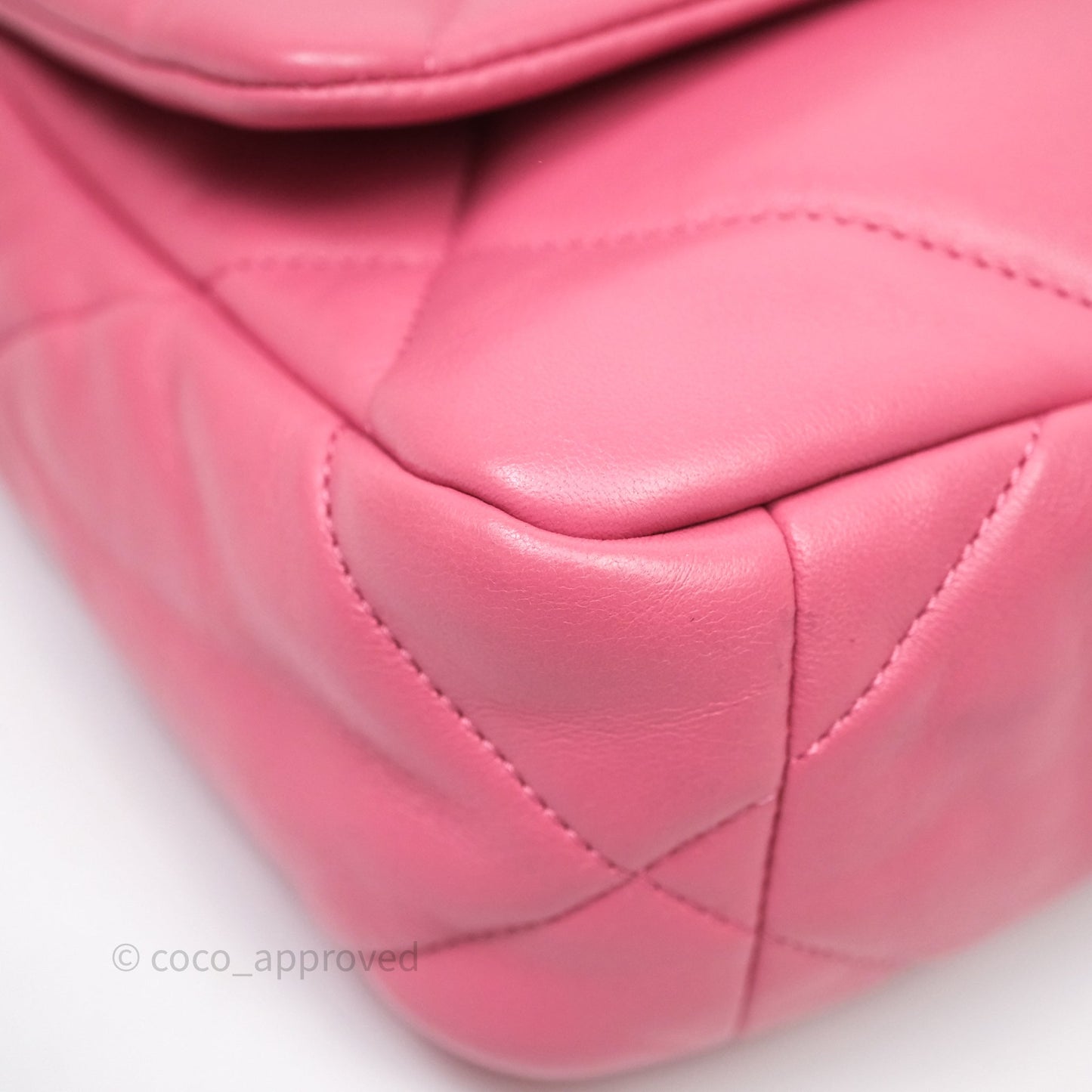 Chanel 19 Small Pink Mixed Hardware