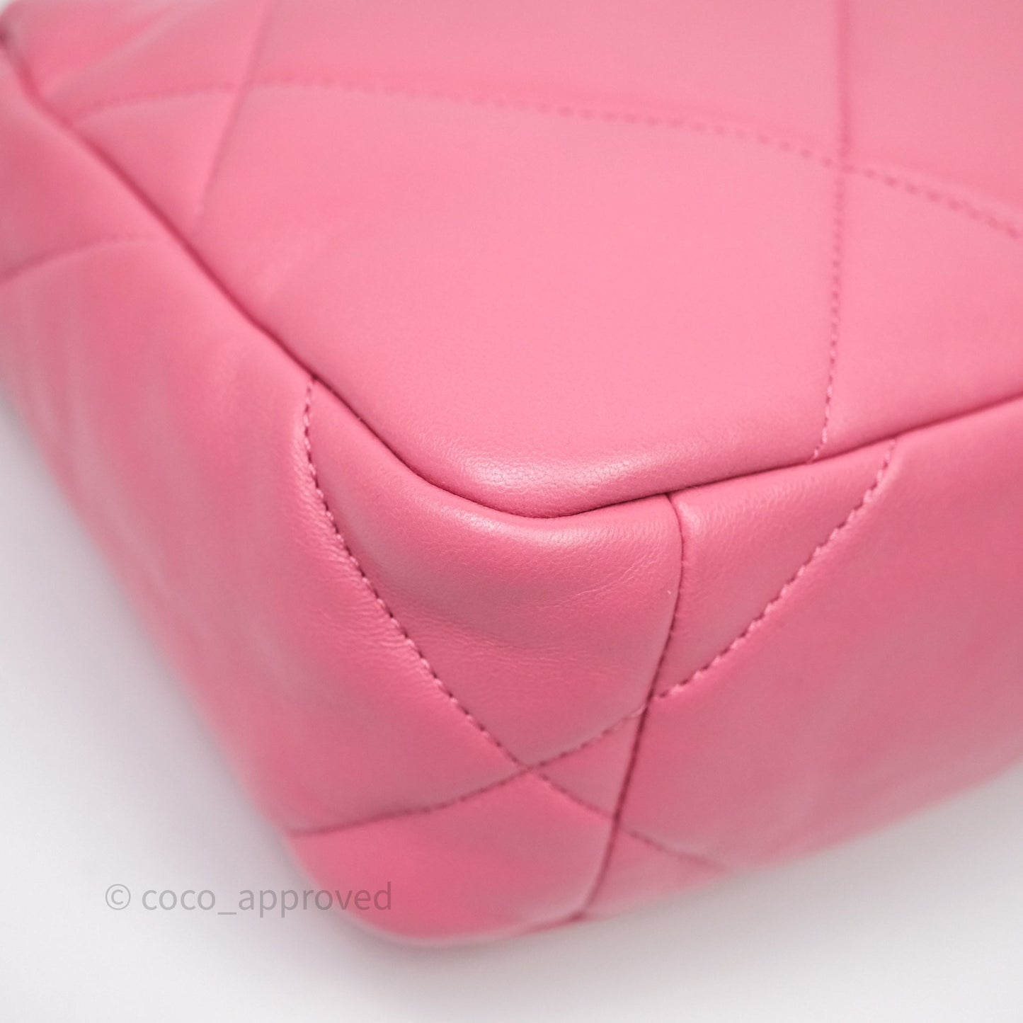 Chanel 19 Small Pink Mixed Hardware