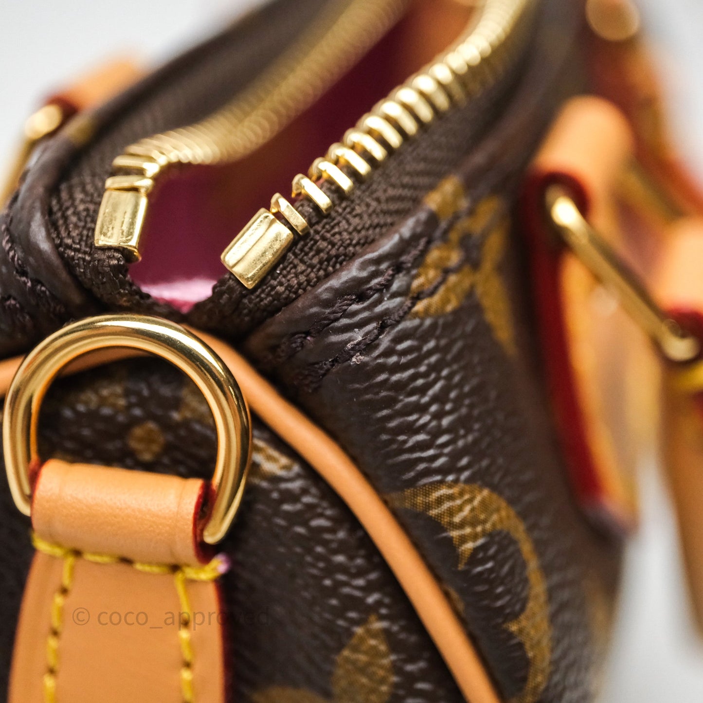 Louis Vuitton Nano Speedy Monogram Vivienne Christmas Edition