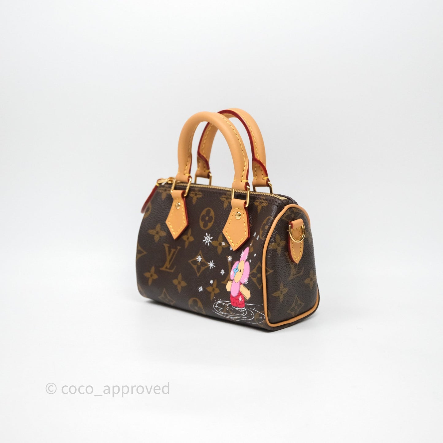 Louis Vuitton Nano Speedy Monogram Vivienne Christmas Edition