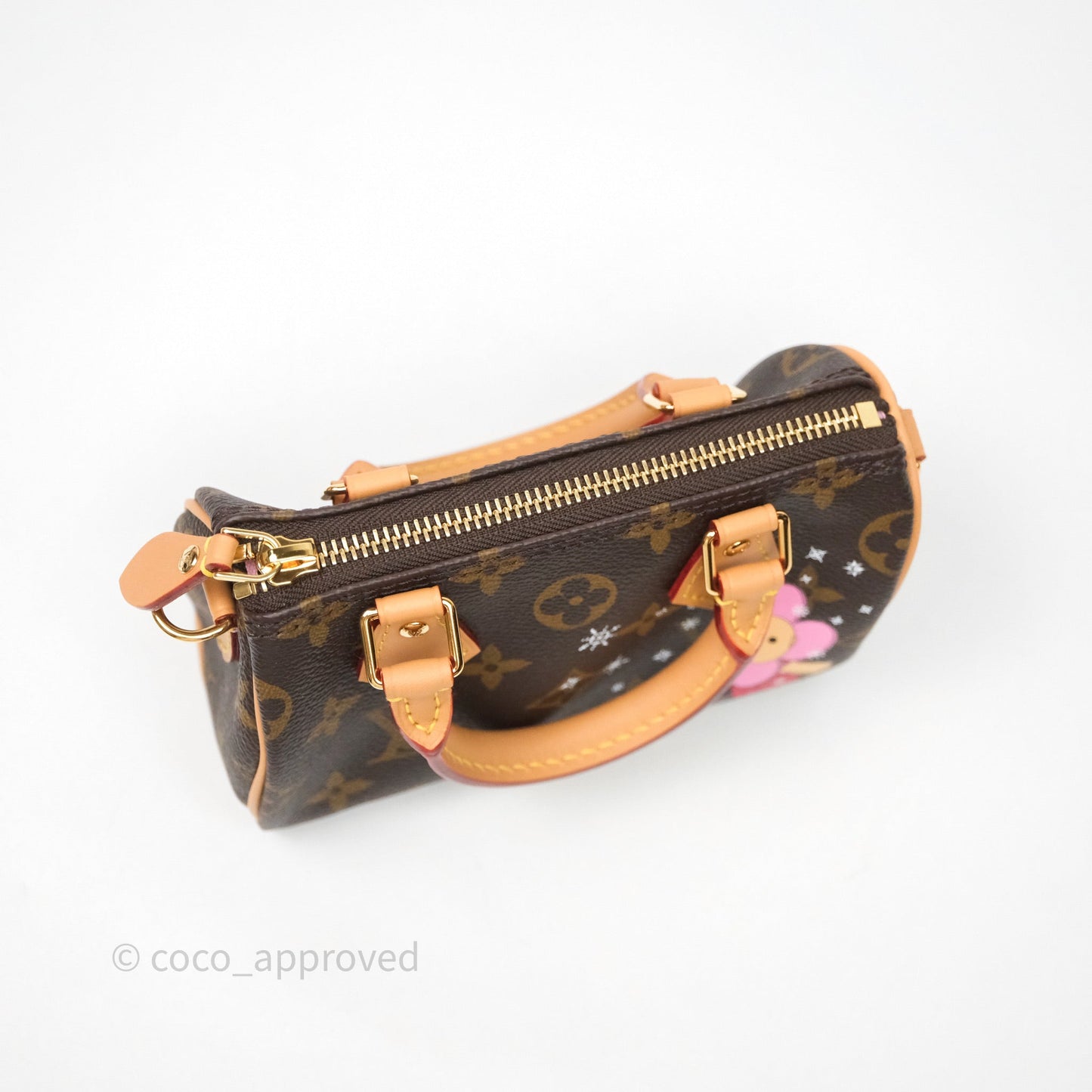 Louis Vuitton Nano Speedy Monogram Vivienne Christmas Edition
