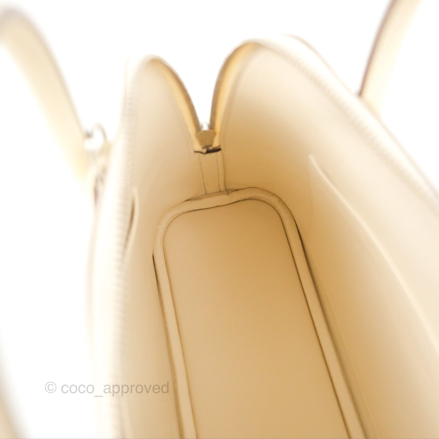 Hermès Bolide 1923 25 Nata Epsom Palladium Hardware