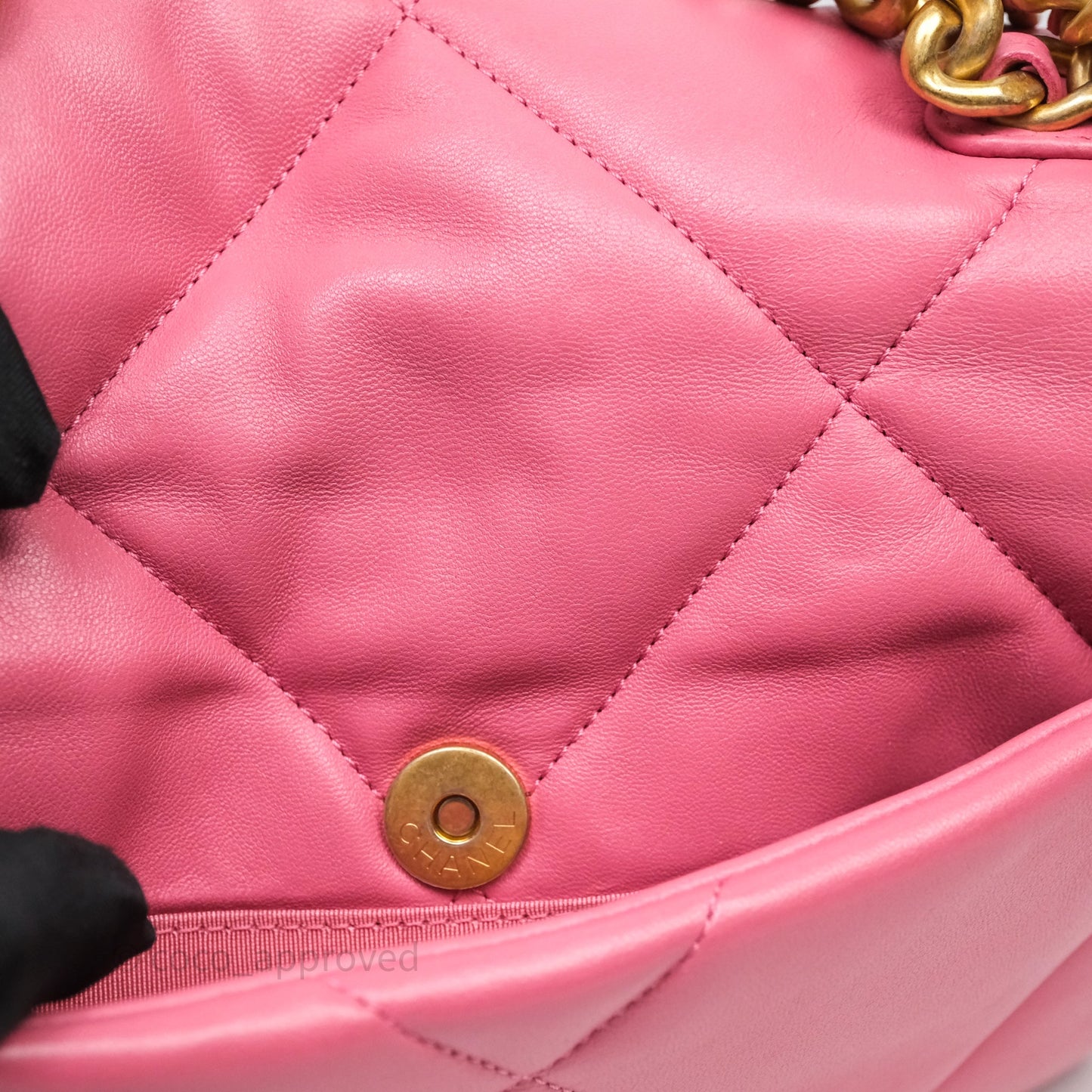 Chanel 19 Small Pink Mixed Hardware