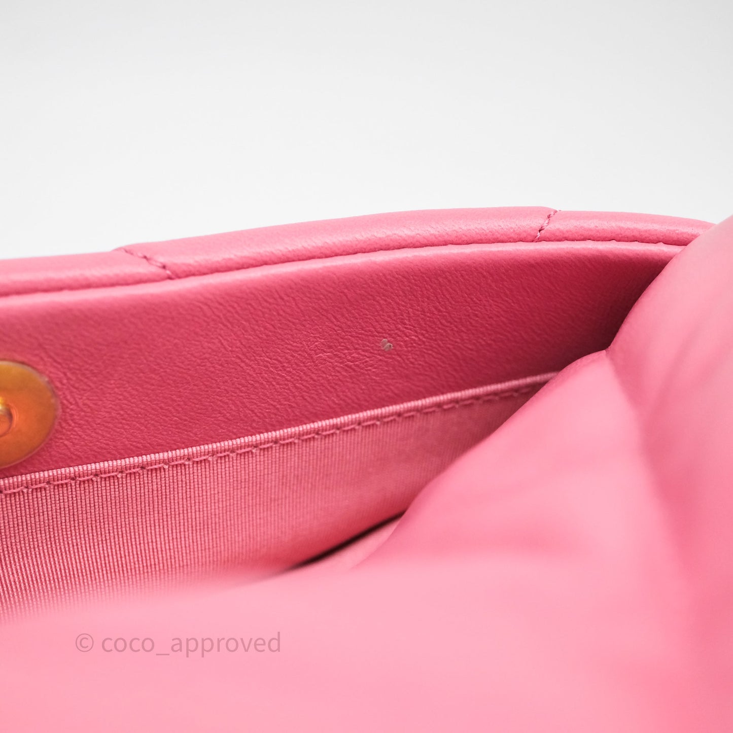 Chanel 19 Small Pink Mixed Hardware