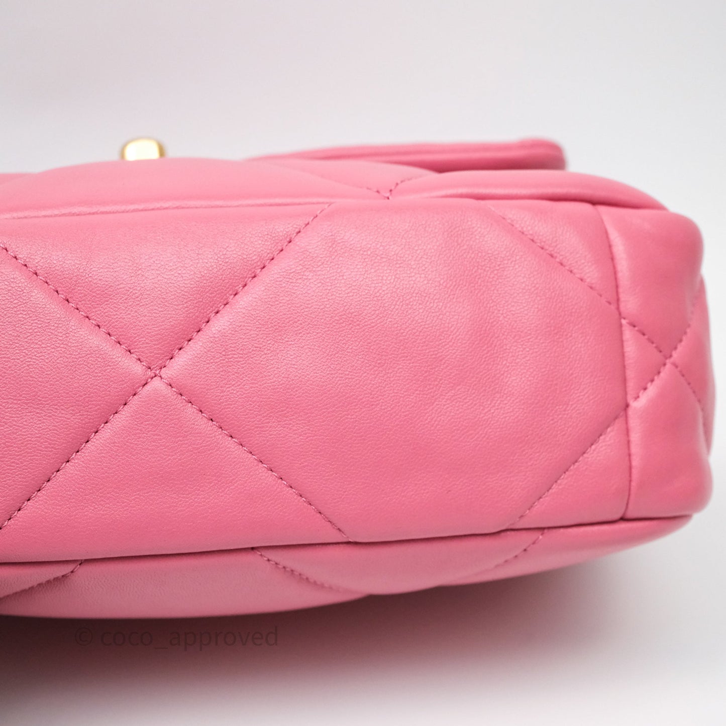 Chanel 19 Small Pink Mixed Hardware