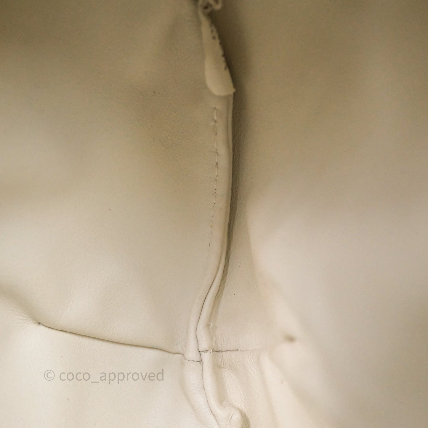 Bottega Veneta Mini Jodie Bag Intrecciato White Lambskin