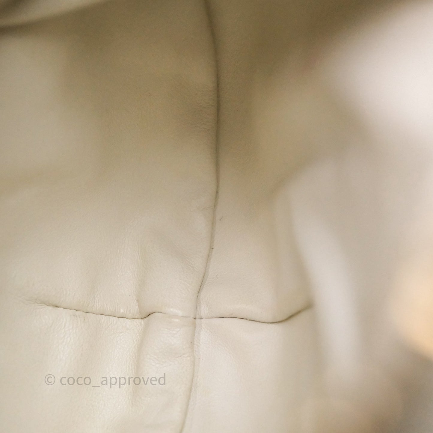 Bottega Veneta Mini Jodie Bag Intrecciato White Lambskin