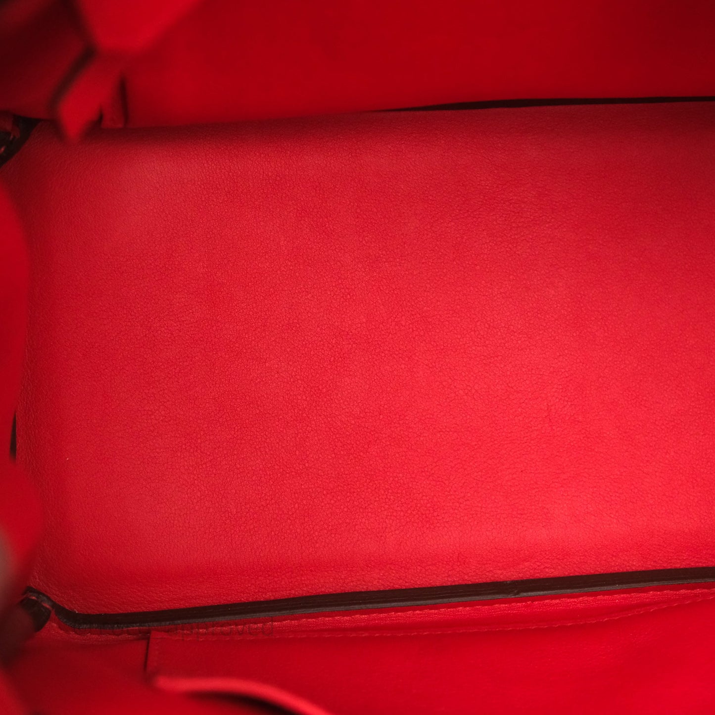 Hermes Birkin 25 Retourne Rouge Swift Gold Hardware