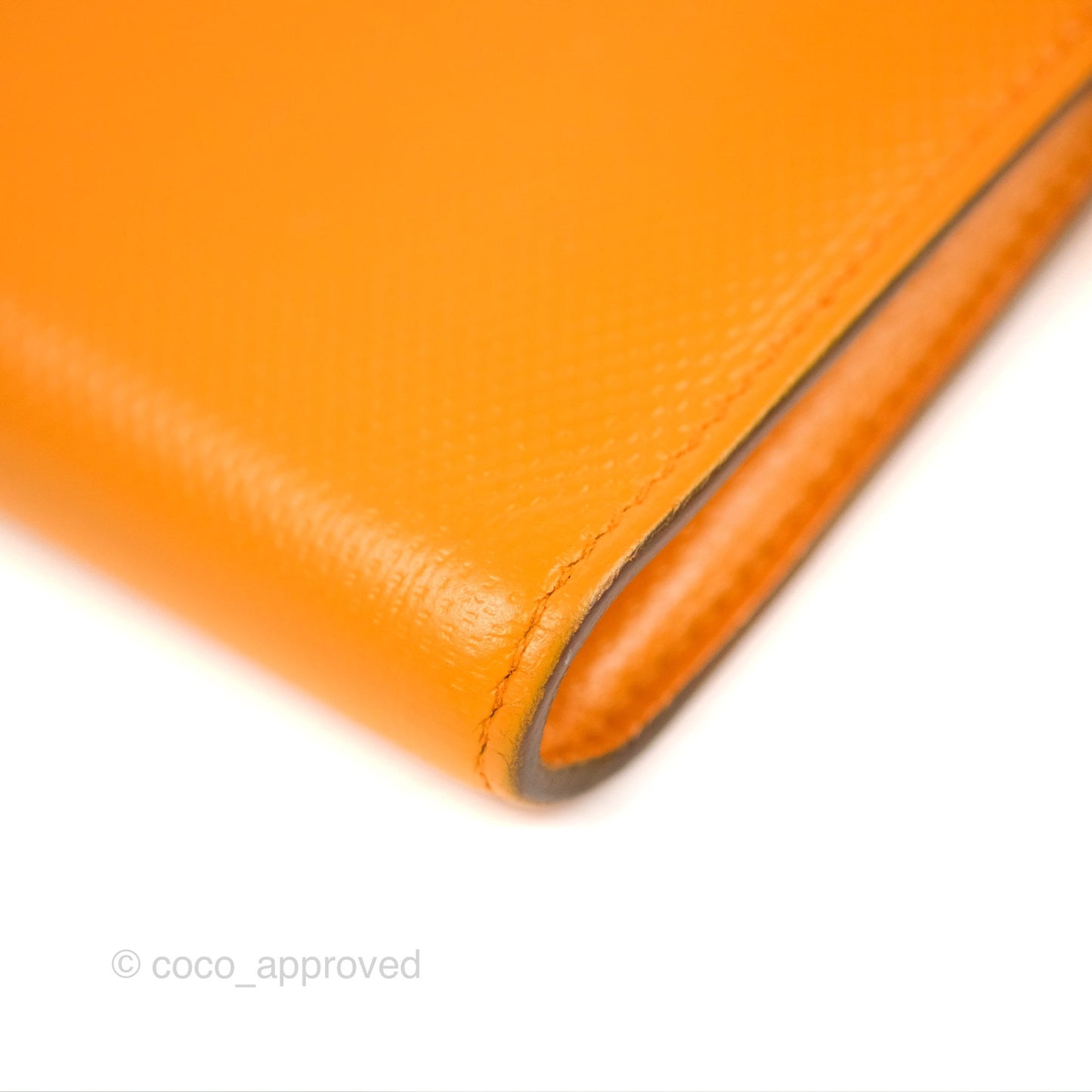 Hermès Kelly Long Wallet Jaune d'or Grain d’H Palladium Hardware