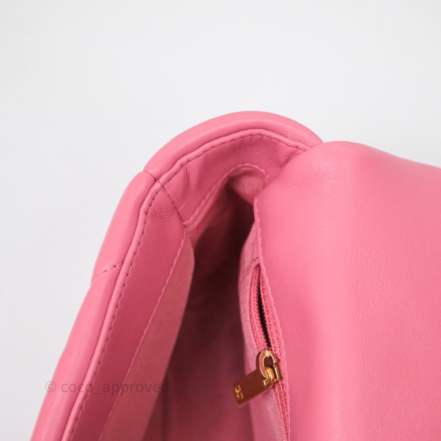 Chanel 19 Small Pink Mixed Hardware