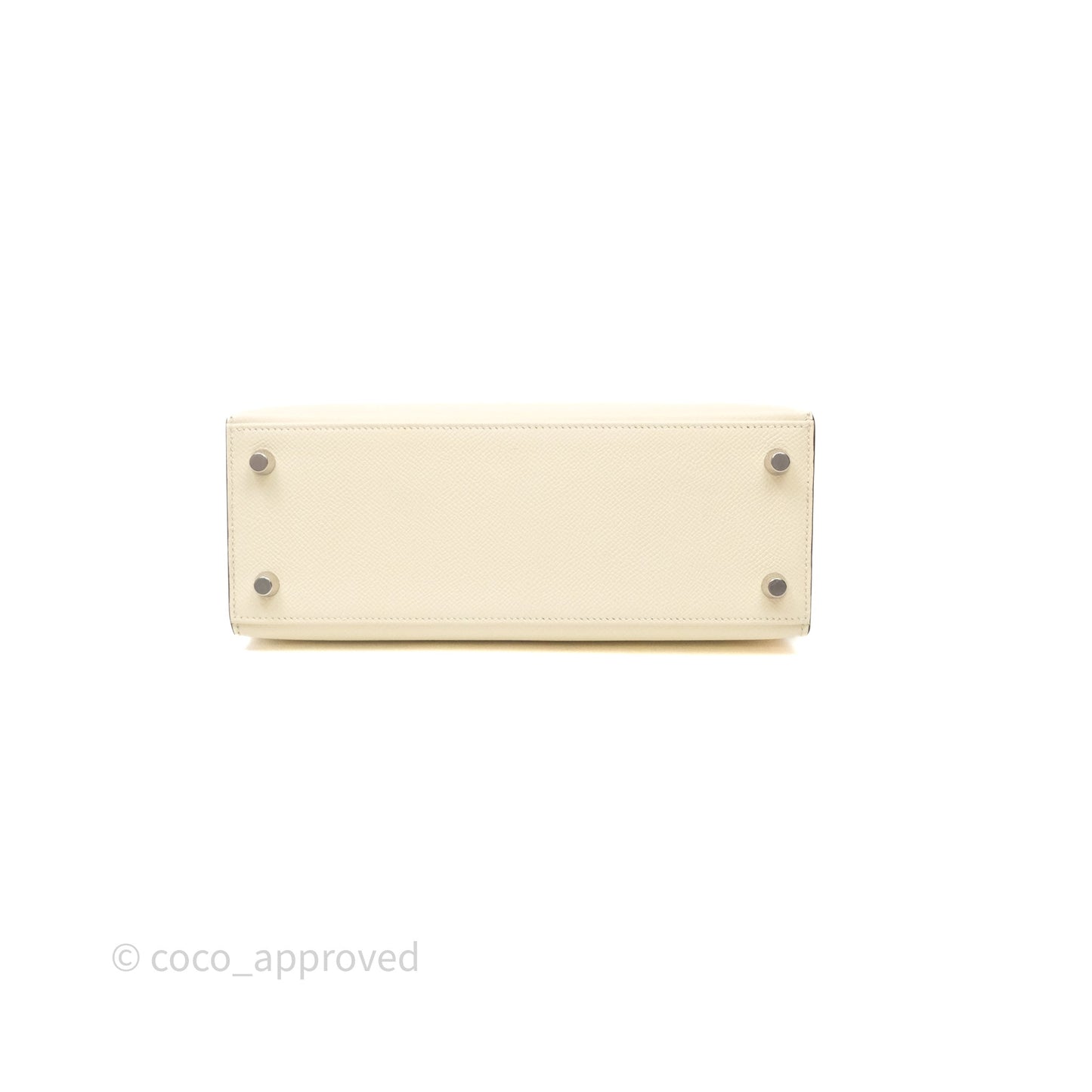 Hermes Kelly 25 Nata I2 Epsom Palladium Hardware