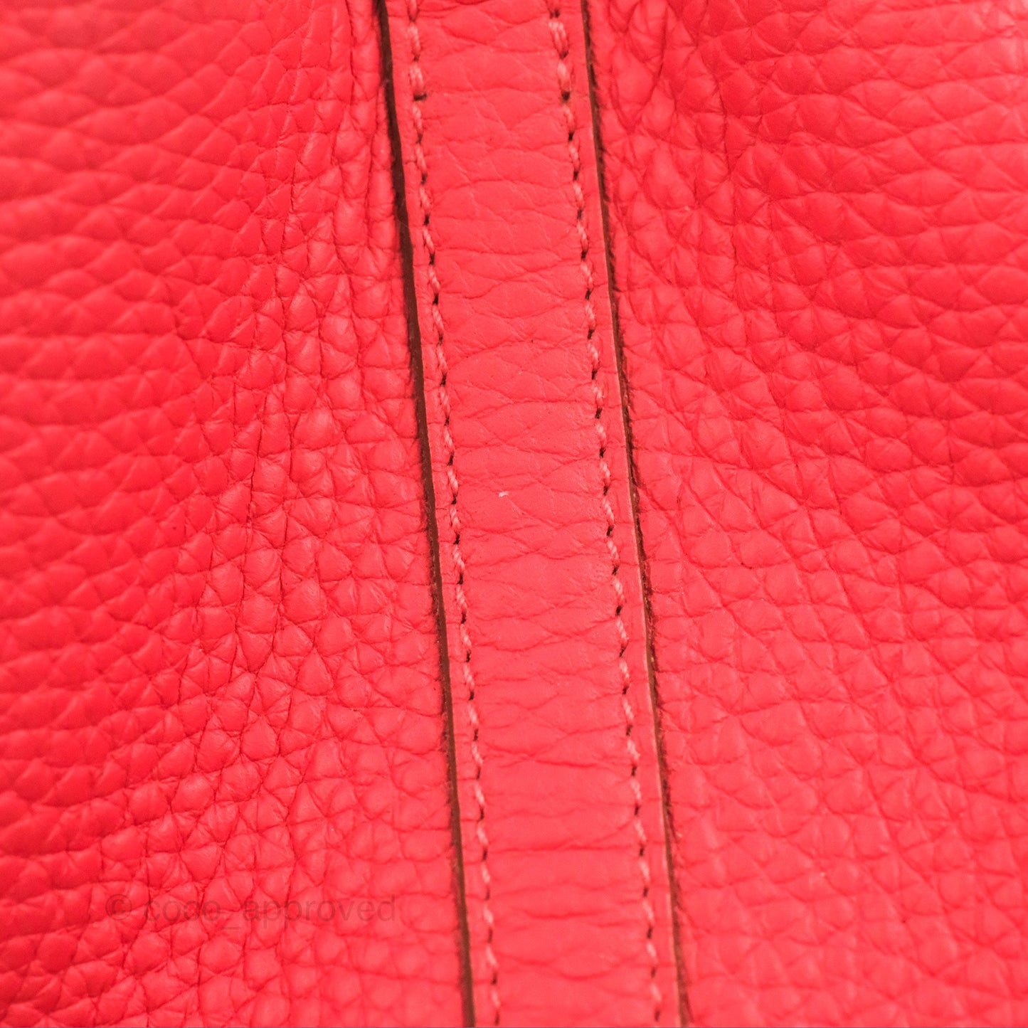 Hermès Picotin 22 Rouge Pivoine Clemence Palladium Hardware