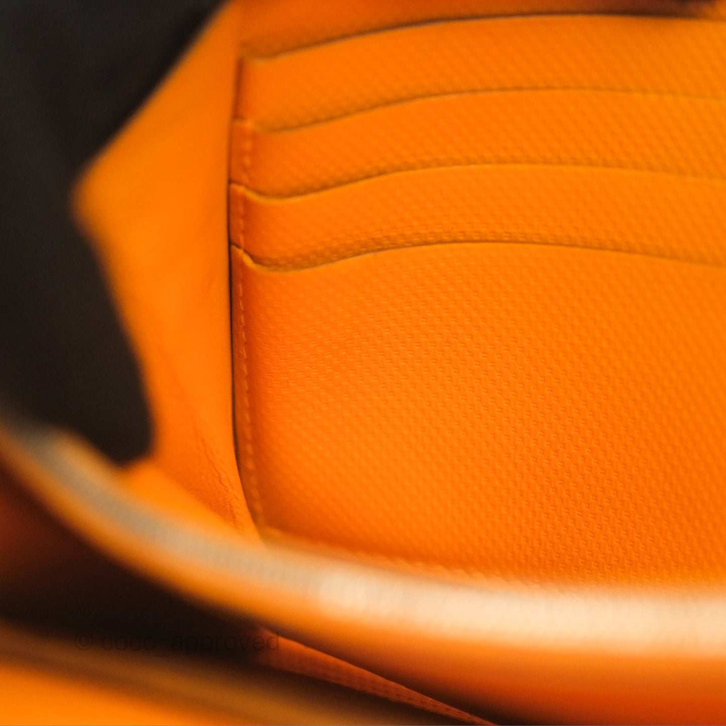 Hermès Kelly Long Wallet Jaune d'or Grain d’H Palladium Hardware
