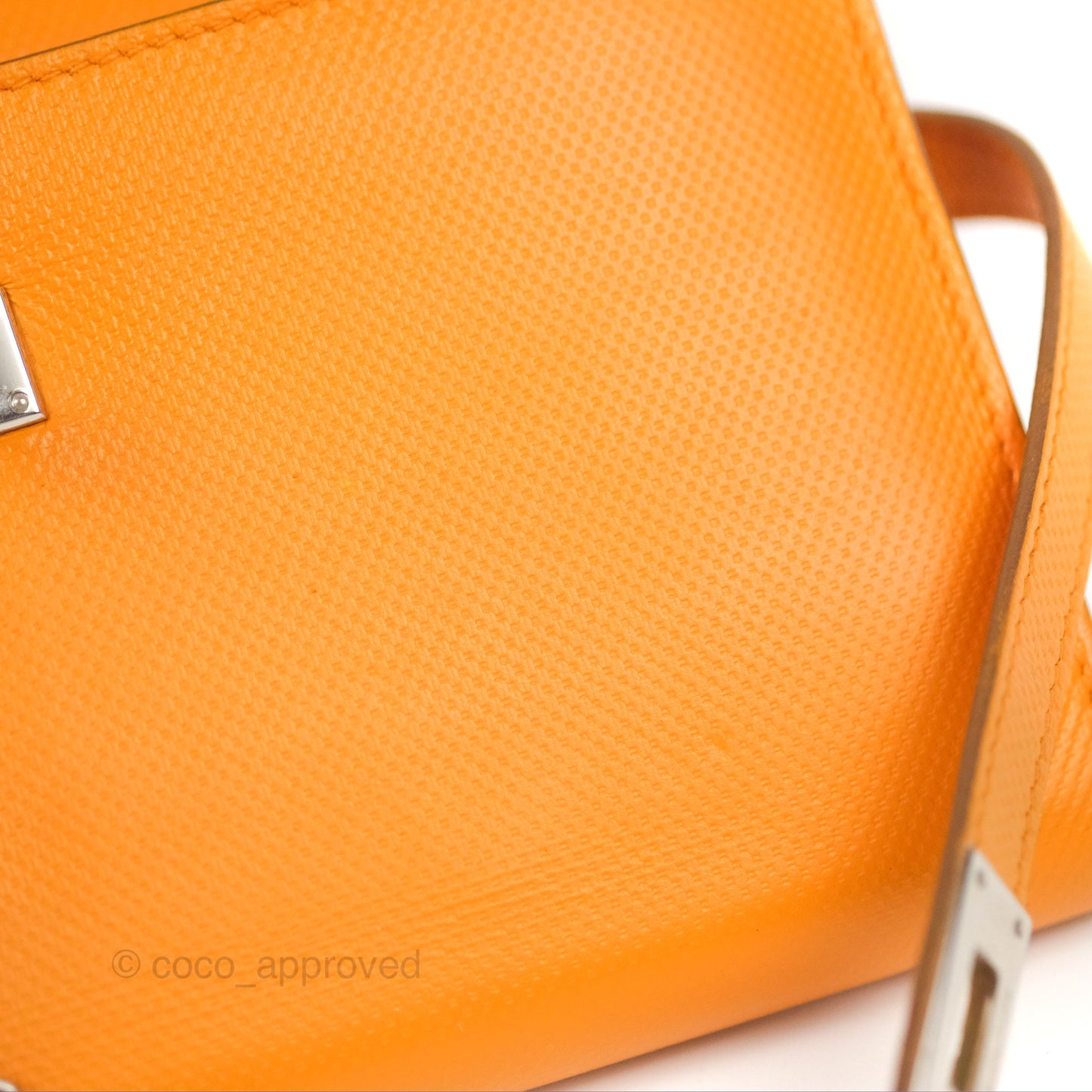 Hermès Kelly Long Wallet Jaune d'or Grain d’H Palladium Hardware
