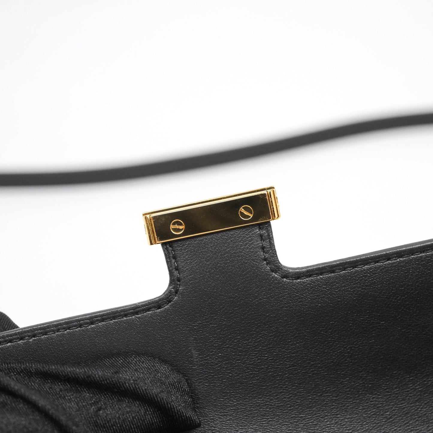 Hermès Constance Long To Go Wallet Black Noir 89 Epsom Lizard Gold Hardware
