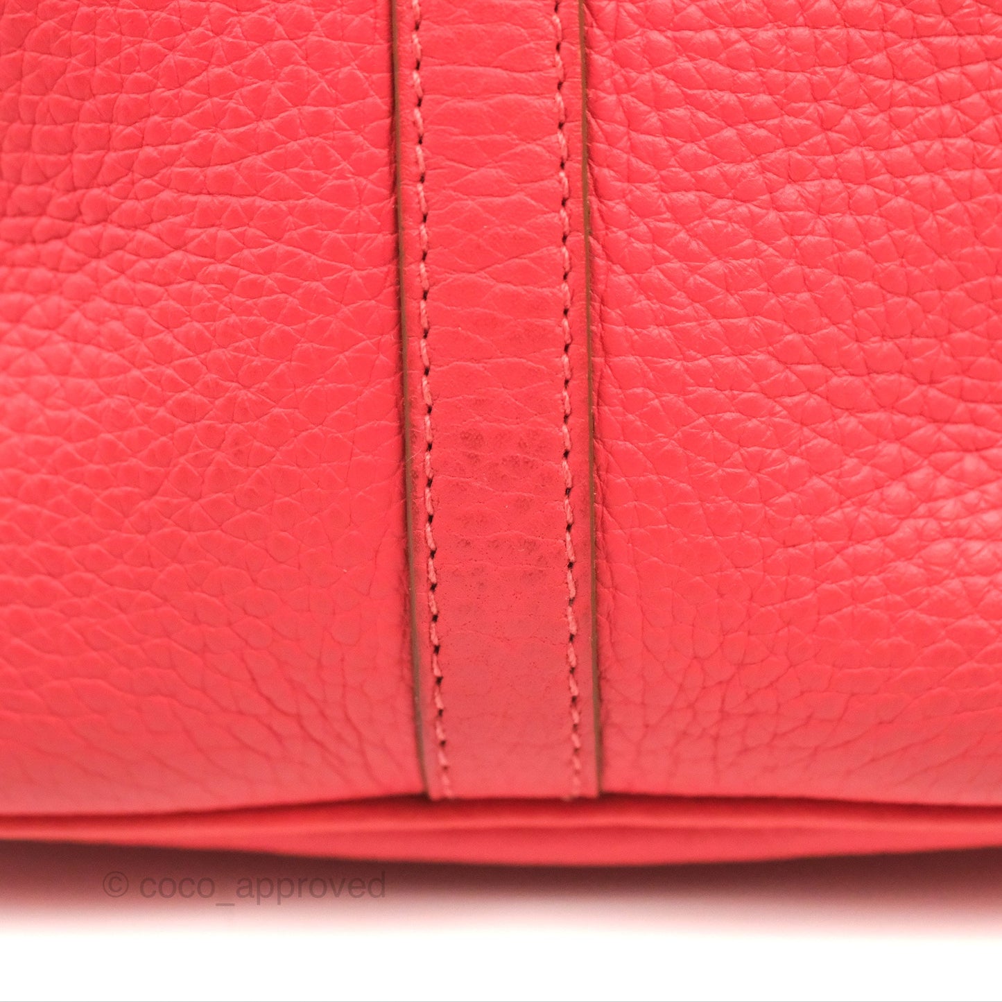 Hermès Picotin 22 Rouge Pivoine Clemence Palladium Hardware