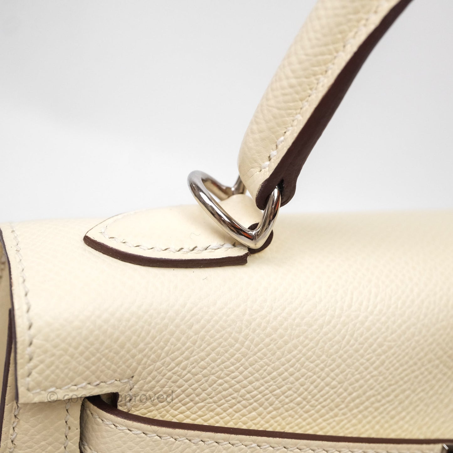Hermes Kelly 25 Nata I2 Epsom Palladium Hardware