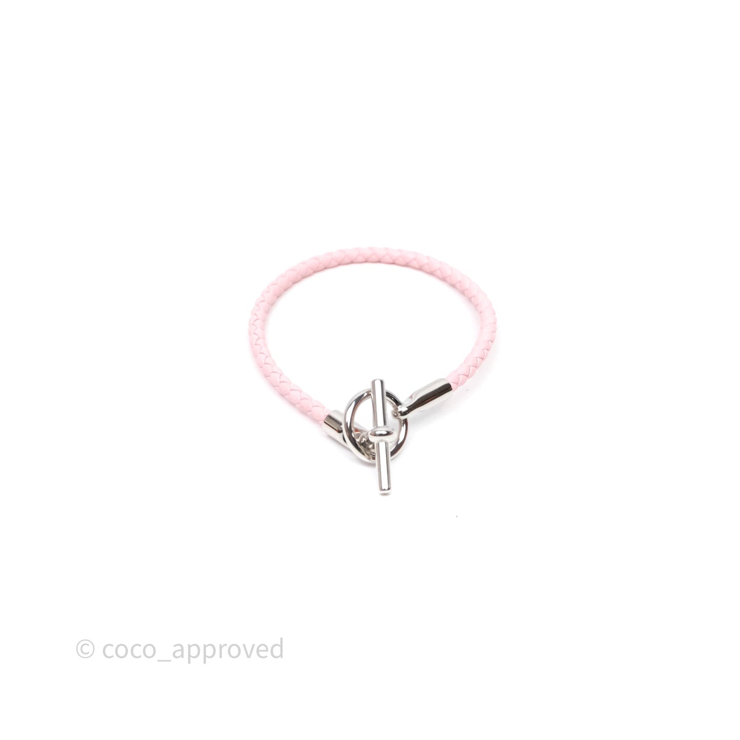 Hermès Glenan Bracelet Pink Palladium Hardware