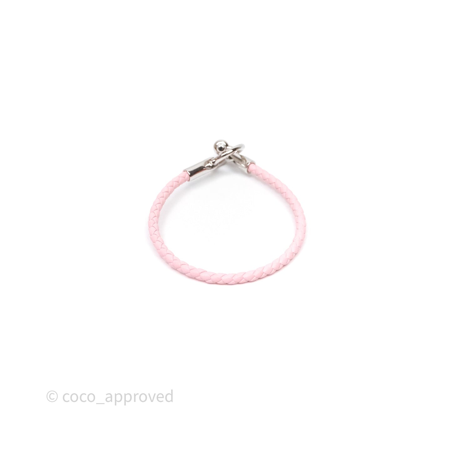 Hermès Glenan Bracelet Pink Palladium Hardware