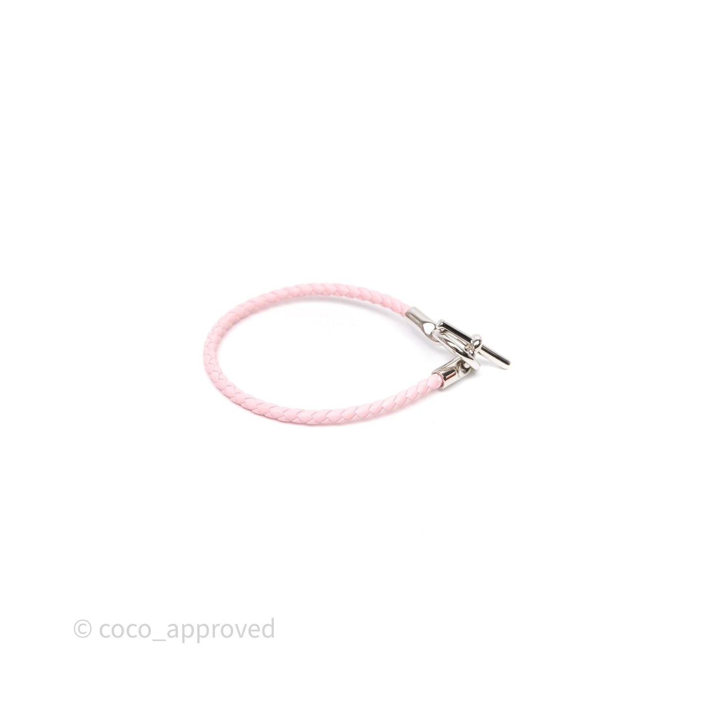 Hermès Glenan Bracelet Pink Palladium Hardware