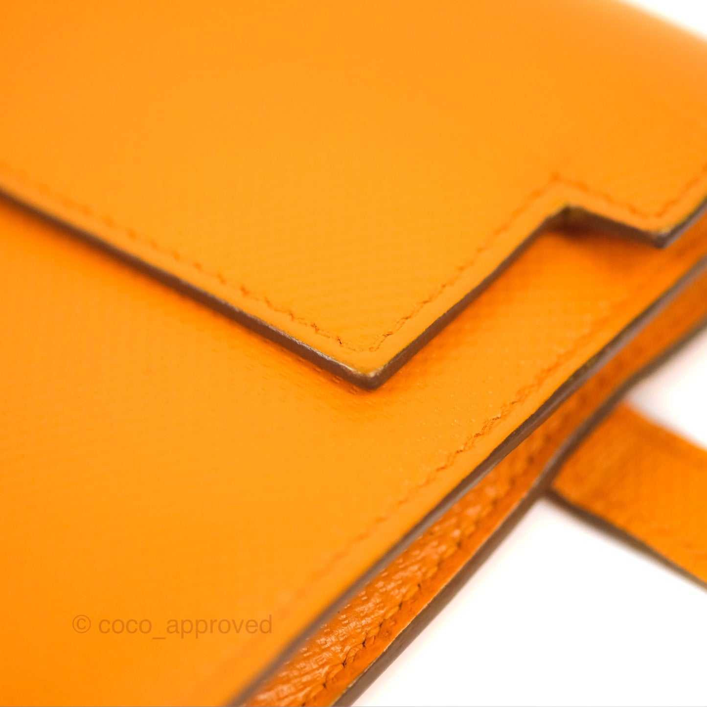 Hermès Kelly Long Wallet Jaune d'or Grain d’H Palladium Hardware
