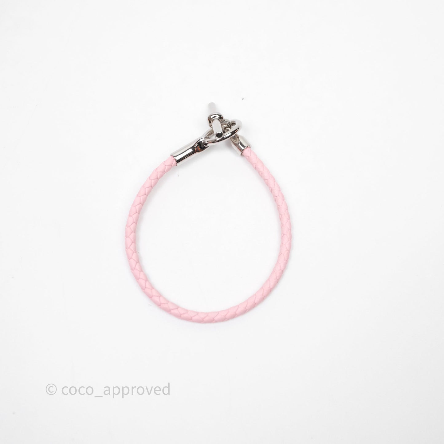 Hermès Glenan Bracelet Pink Palladium Hardware