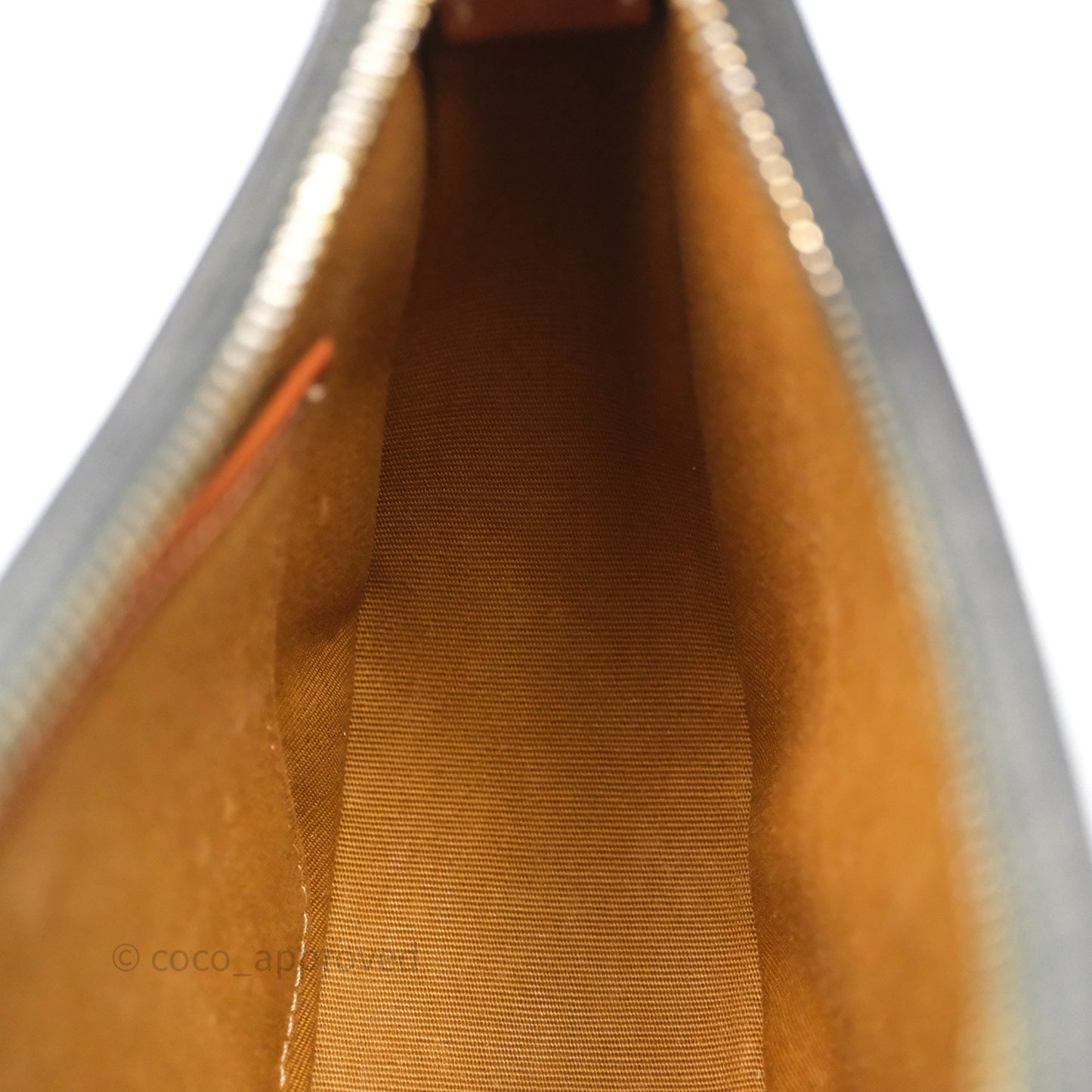 Celine Ava Bag In Triomphe Canvas Calfskin Tan