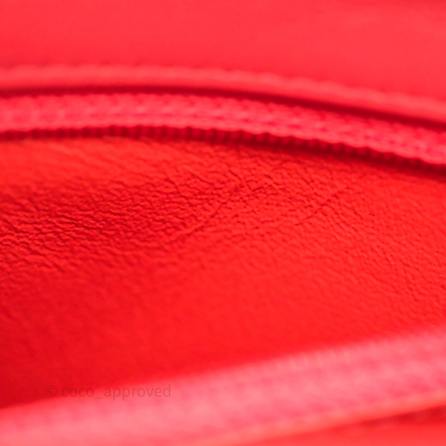 Chanel Mini Rectangular Quilted Red Lambskin Aged Gold Hardware
