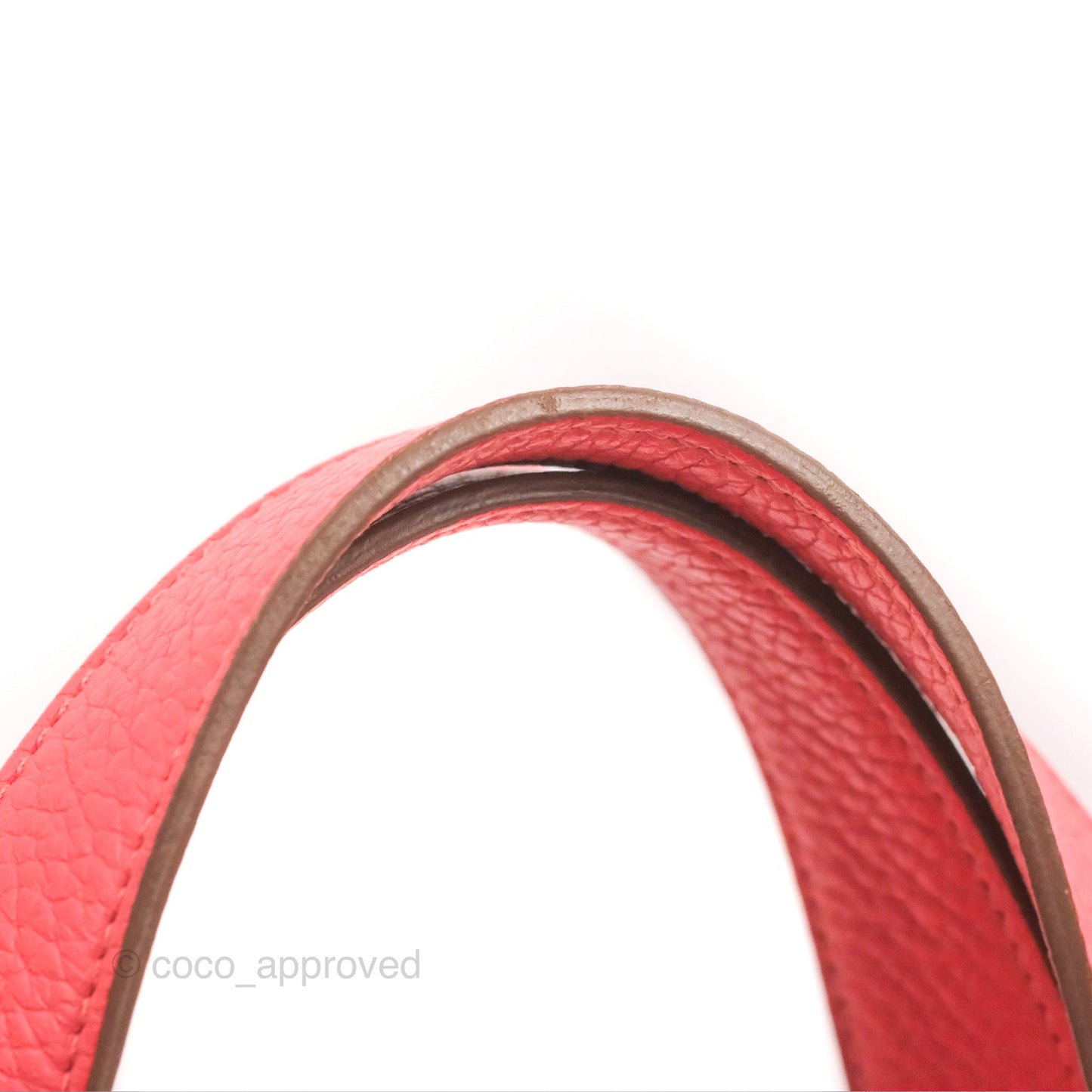 Hermès Picotin 22 Rouge Pivoine Clemence Palladium Hardware