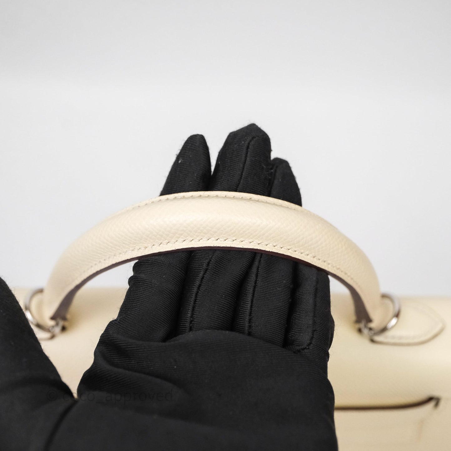 Hermes Kelly 25 Nata I2 Epsom Palladium Hardware