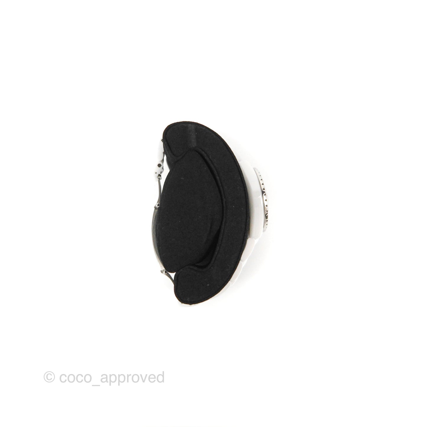 CHANEL J12 White Ceramic/Steel/Diamond Women's Watch 33mm