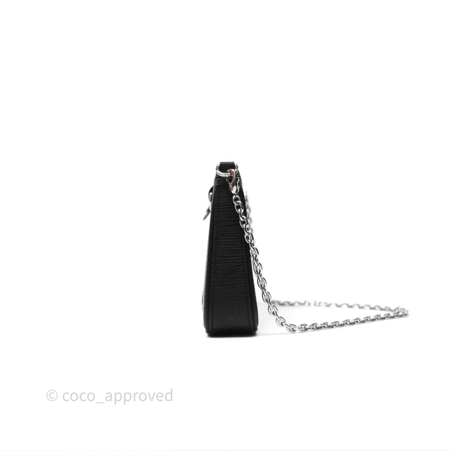Louis Vuitton Epi Easy Pouch On Strap Black