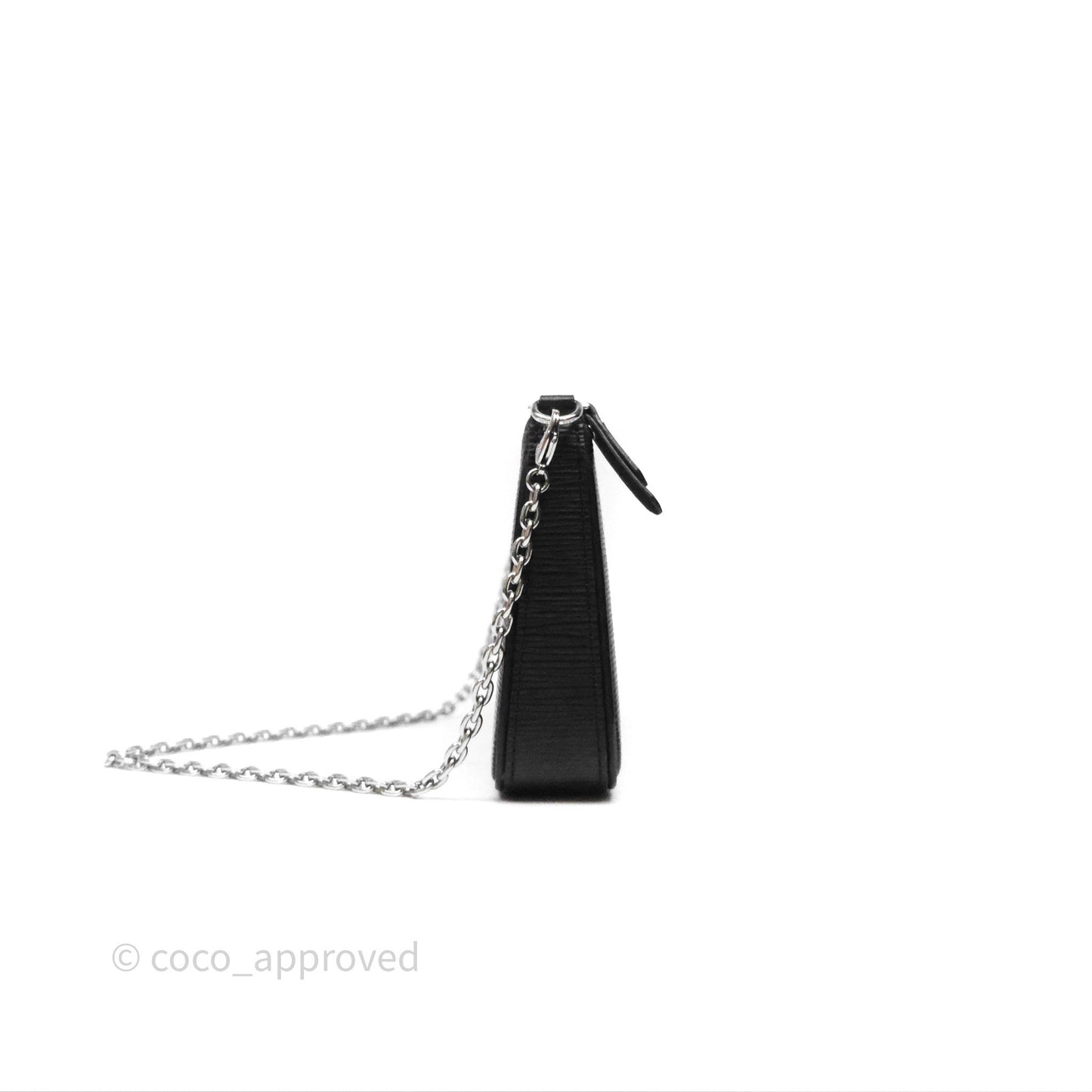 Louis Vuitton Epi Easy Pouch On Strap Black