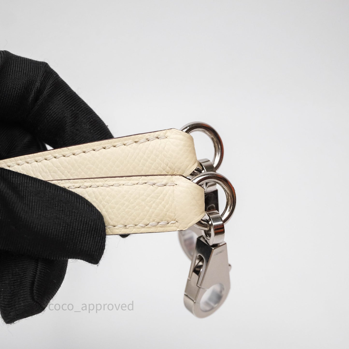 Hermes Kelly 25 Nata I2 Epsom Palladium Hardware