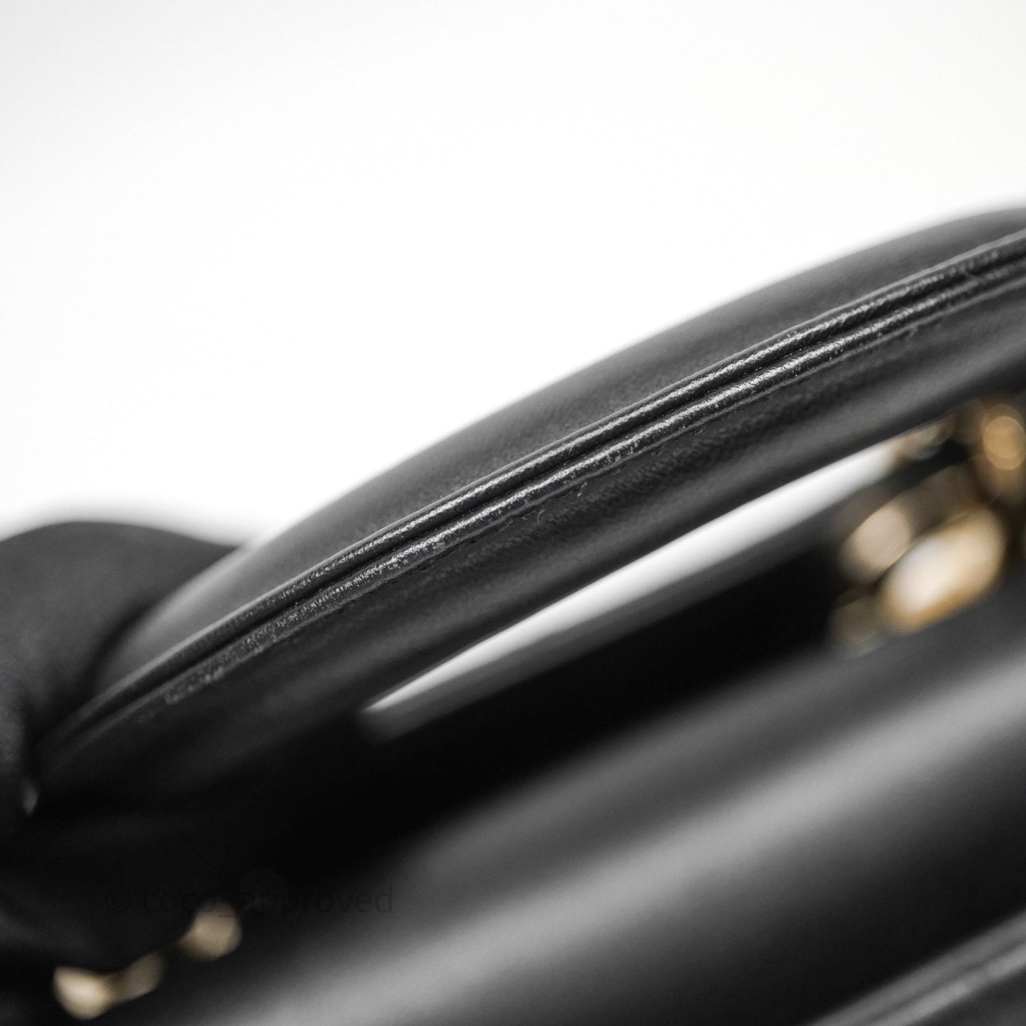 Dior Small Lady D-Joy Bag Black Lambskin Cannage Gold Hardware