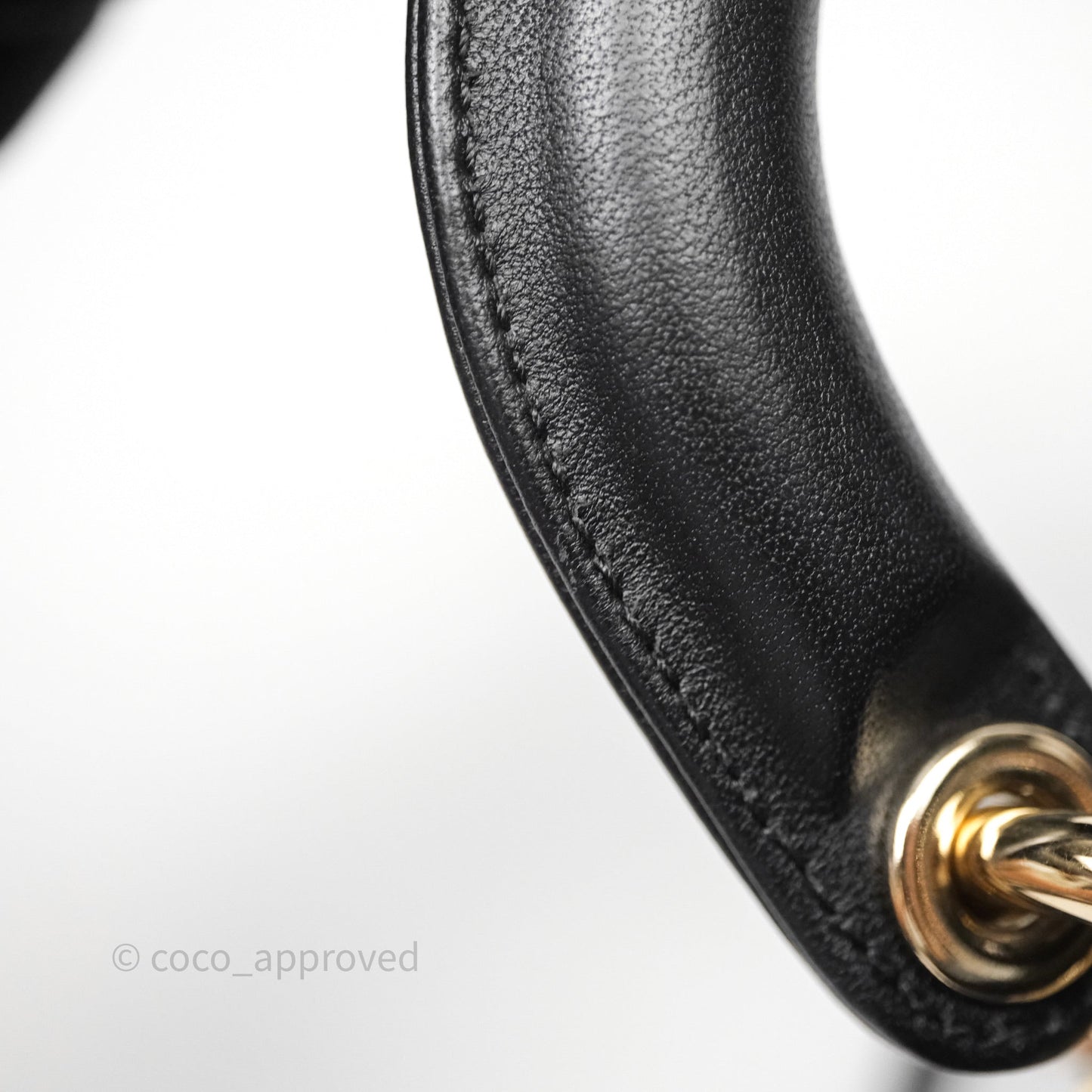Dior Small Lady D-Joy Bag Black Lambskin Cannage Gold Hardware