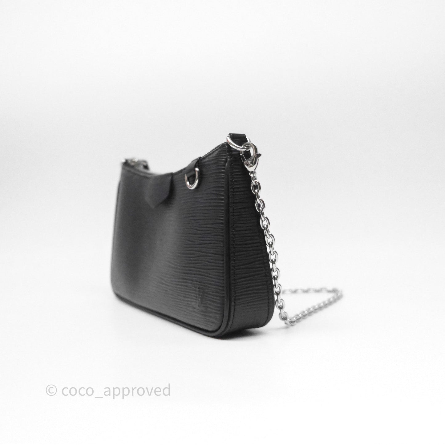 Louis Vuitton Epi Easy Pouch On Strap Black