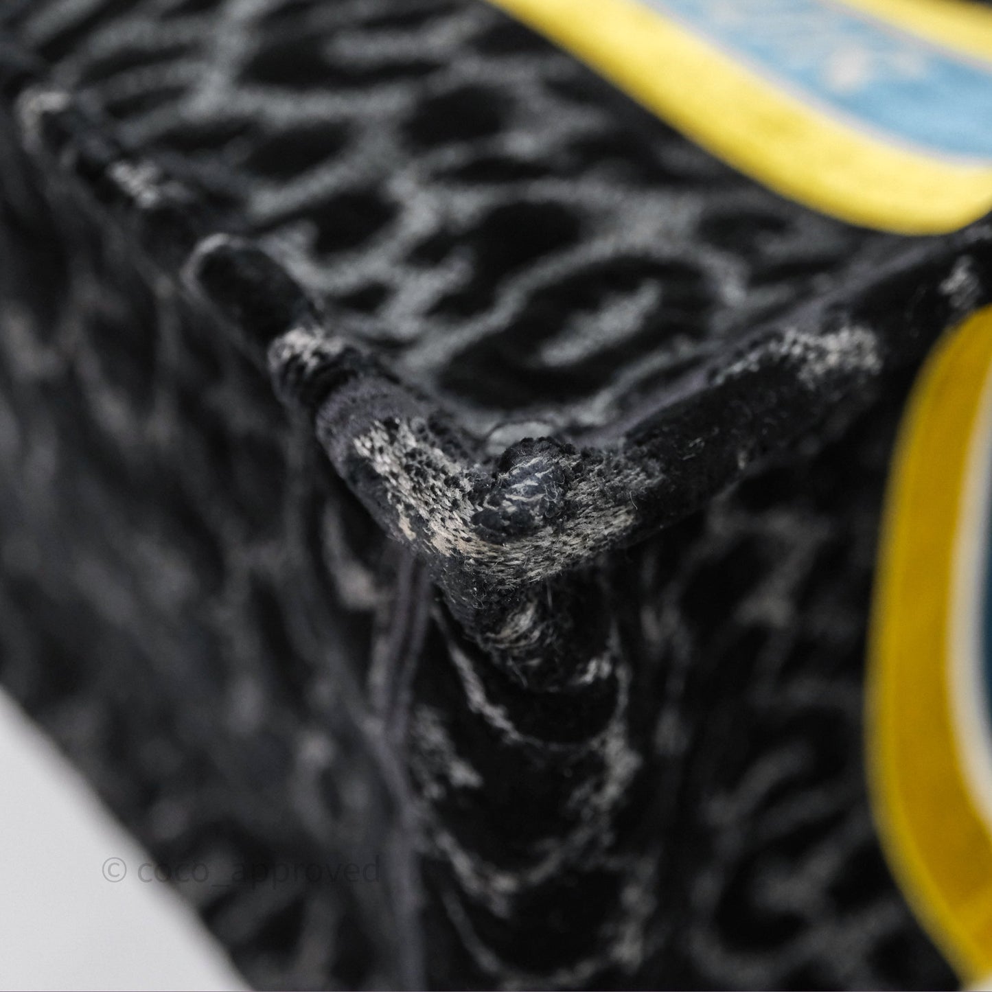 Christian Dior Christian Dior Leopard Velvet Book Tote