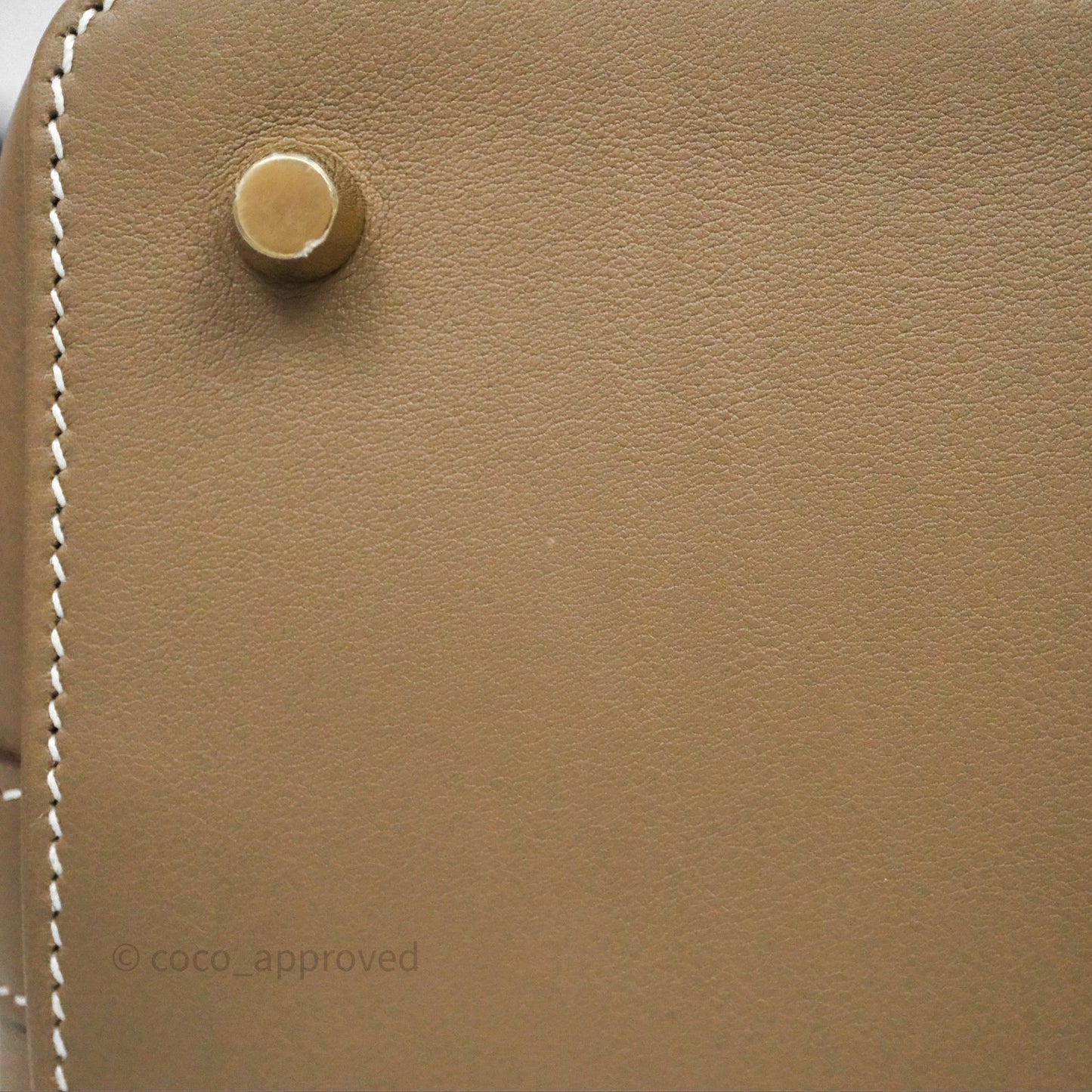 Hermès ToolBox 20 Etoupe 18 Swift Gold Hardware