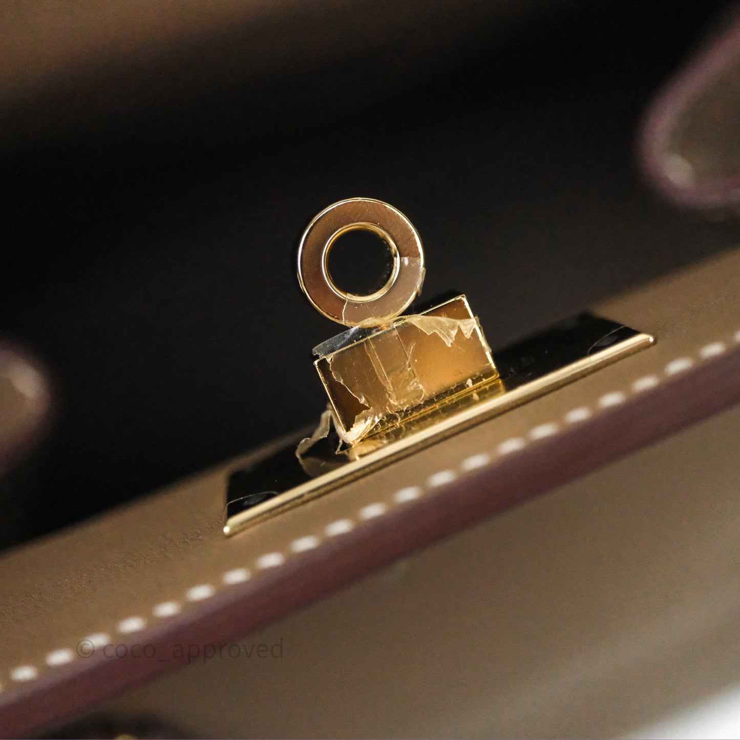 Hermès ToolBox 20 Etoupe 18 Swift Gold Hardware
