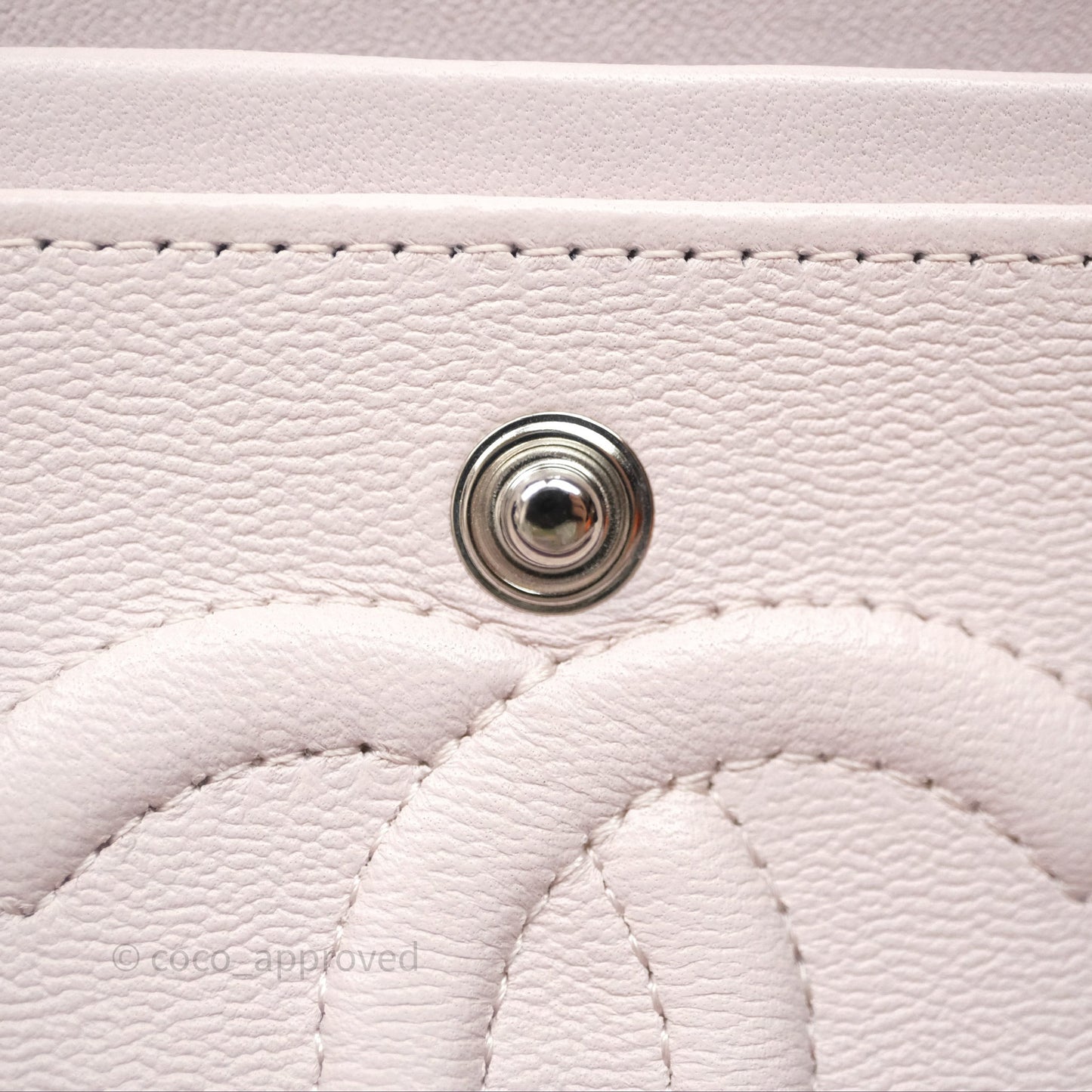 Chanel Small Classic Quilted Flap Lilac Lambskin Silver Hardware