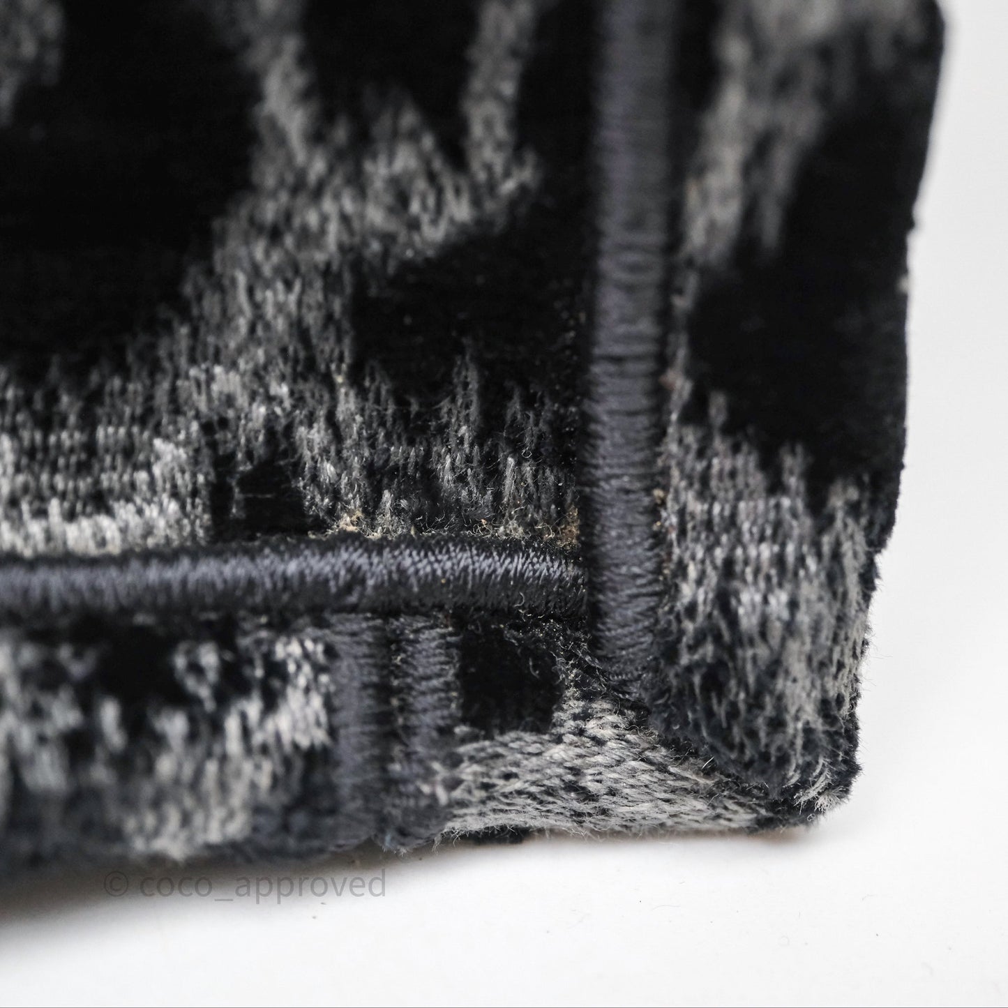 Christian Dior Christian Dior Leopard Velvet Book Tote