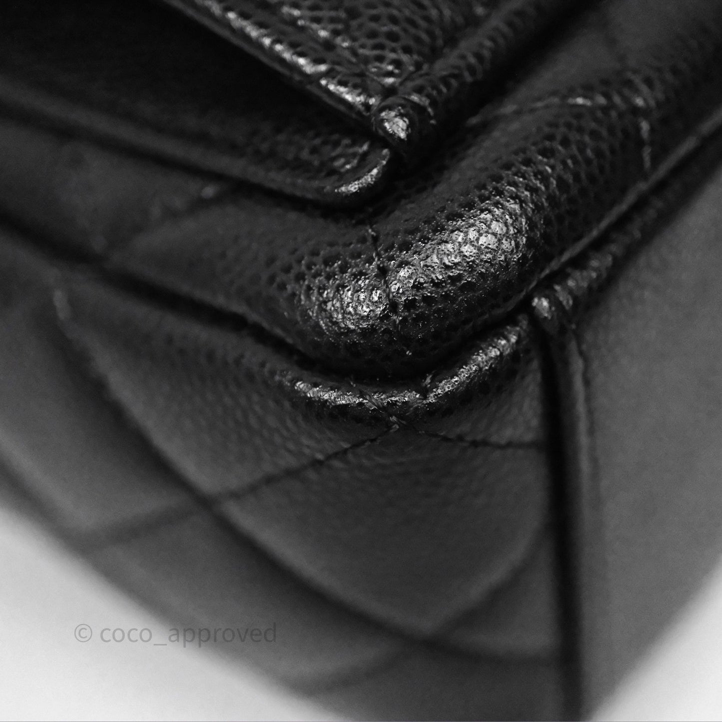 Chanel Classic Mini Backpack Black Caviar Silver Hardware