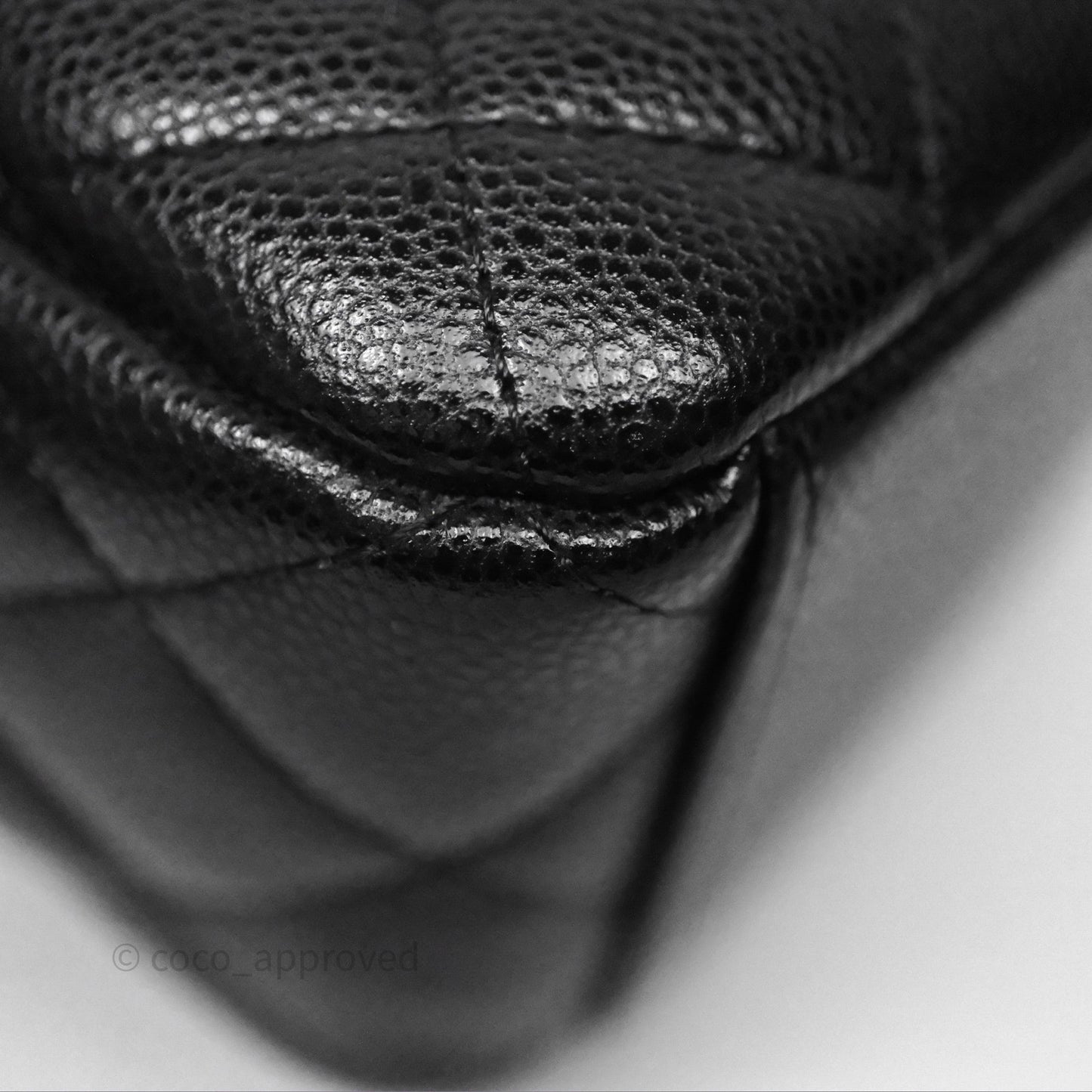 Chanel Classic Mini Backpack Black Caviar Silver Hardware