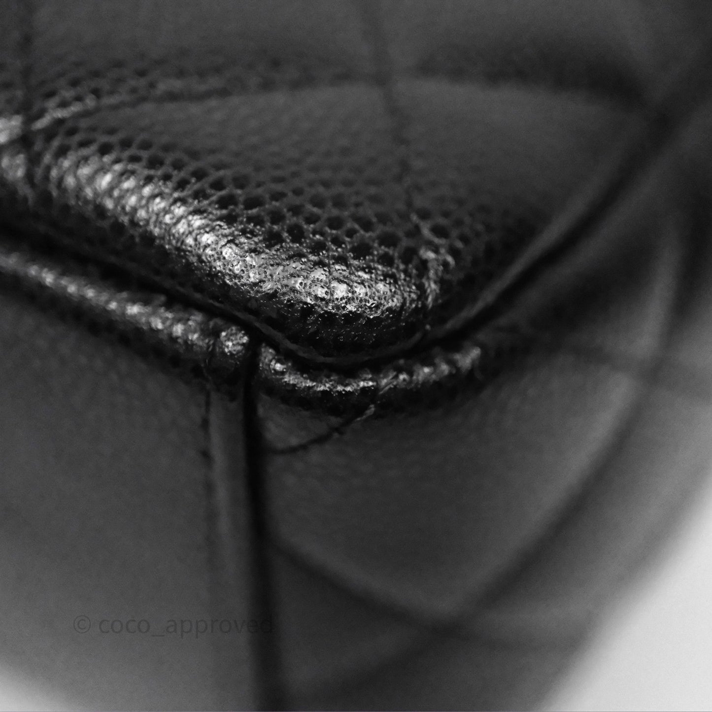 Chanel Classic Mini Backpack Black Caviar Silver Hardware