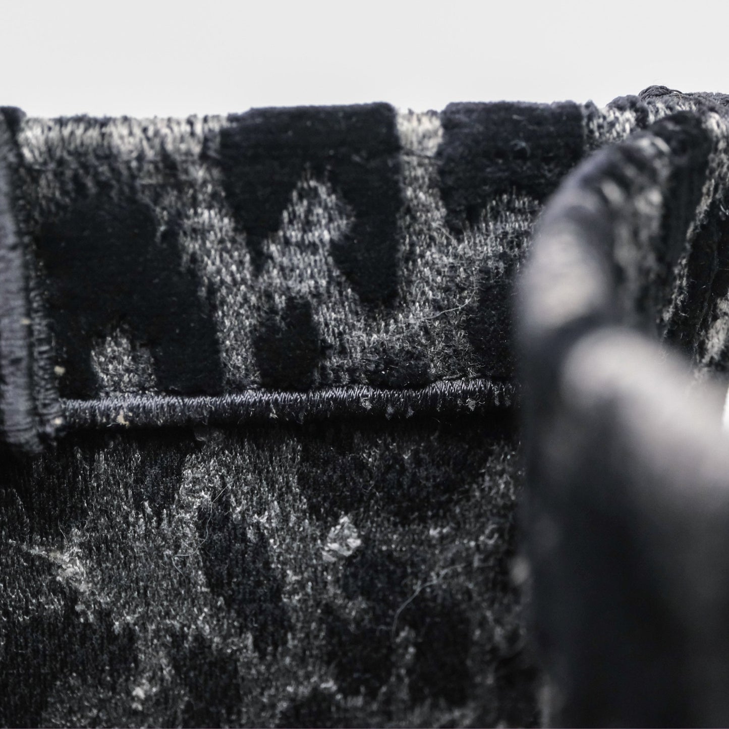 Christian Dior Christian Dior Leopard Velvet Book Tote