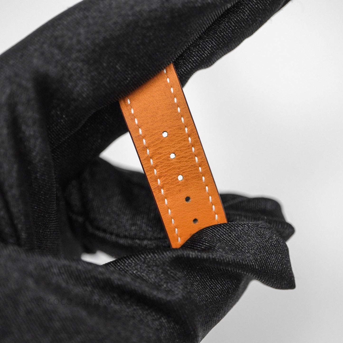 Hermès Heure H Watch Diamond Etoupe Swift Palladium Hardware